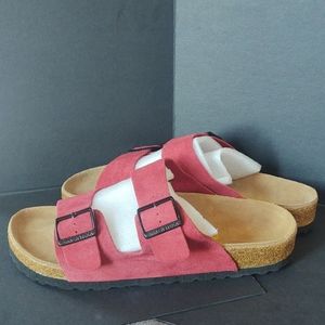 Birkenstock RED Arizona slides size 41